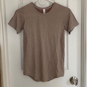 Lululemon Aerial Silk Relaxed Tee